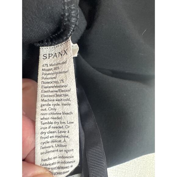 Spanx air essentials black pant with drawstring size  XL - Picture 4 of 8
